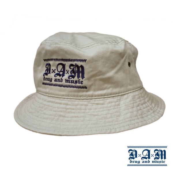 画像1: [DxAxM]-KLASSiC BUCKET HAT-PUTTY- (1)