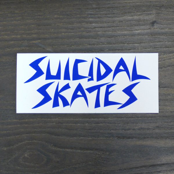 画像1: [SUICIDAL TENDENCIES]-SUICIDAL SKATES STICKER(SSS)-WHITE- (1)