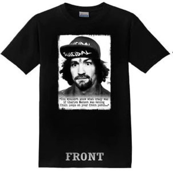 画像1: [SUICIDAL TENDENCIES]-TS66 Charlie Tee-BLACK- (1)