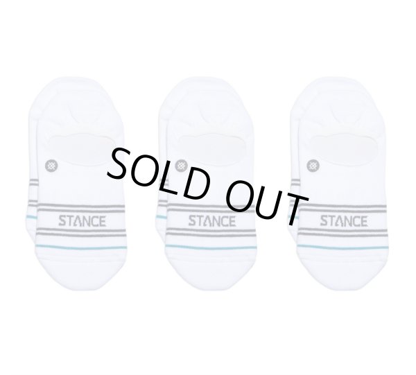 画像1: [STANCE]-BASIC 3 PACK NO SHOW-WHITE- (1)