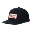 画像1: [BRIXTON]-PALMER PROPER X MP SNAPBACK CAP-BLACK- (1)