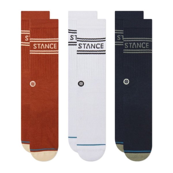 画像1: [STANCE]-BASIC 3 PACK CREW-INDIGO- (1)