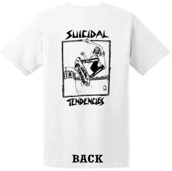 画像1: [SUICIDAL TENDENCIES]-TS8 Lance Skater Tee-WHITE- (1)