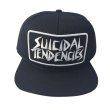 画像2: [SUICIDAL TENDENCIES]-ST LOGO PATCH SNAPBACK CAP-BLACK- (2)