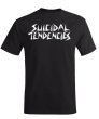 画像2: [SUICIDAL TENDENCIES]-ST BRICK LOGO BANDANA Tee-BLACK- (2)