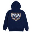 画像1: [BLACK FLYS]-SEMICIRCLE HOODIE-NAVY- (1)