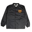 画像2: [BLACK FLYS]-SEMICIRCLE COACH JACKET-BLACK- (2)