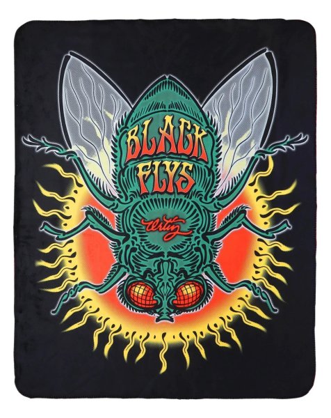 画像1: [BLACK FLYS]-OPIE FLY COLLAB BLANKET- (1)