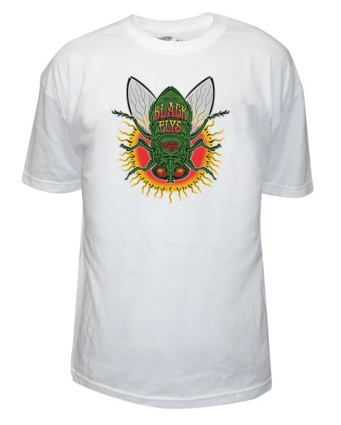 画像1: [BLACK FLYS]-OPIE FLY COLLAB Tee-WHITE- (1)