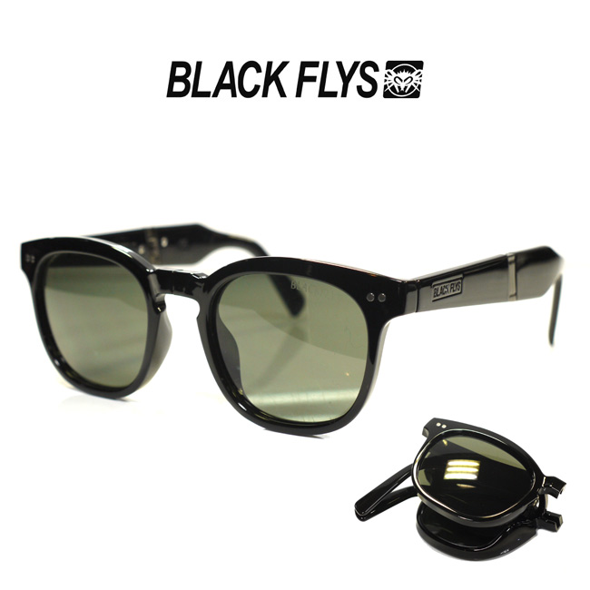 [BLACK FLYS]-FLY GIBSON FOLD-BLK/GRN-