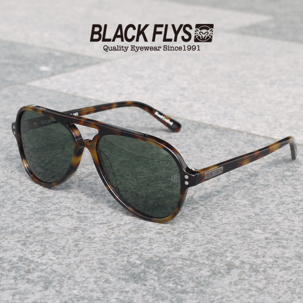 Black Flys Fly Jaxon Havana Grn サングラス